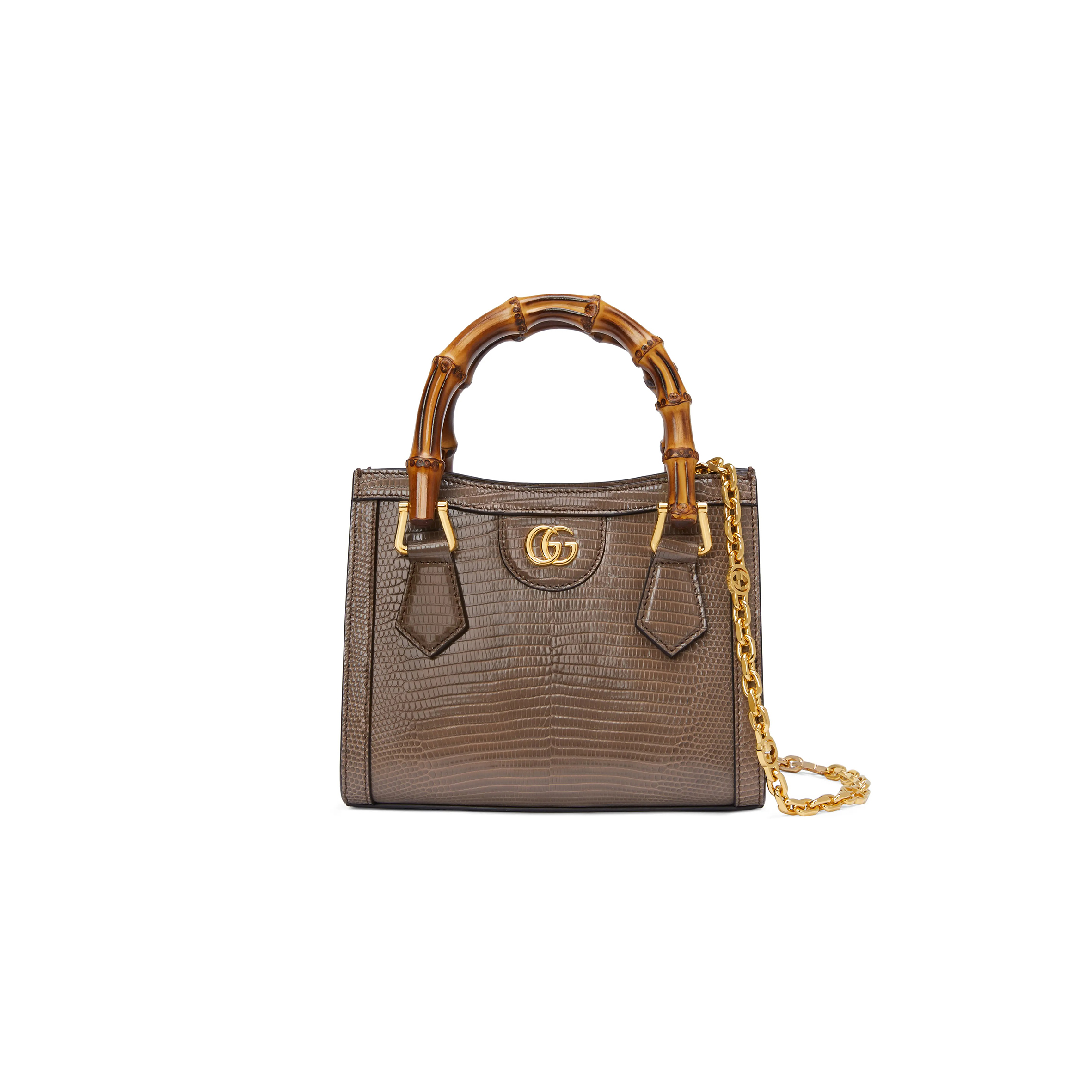 GUCCI DIANA COLLECTION BAMBOO MINI HANDBAG 675800 (20*15.5*10cm)